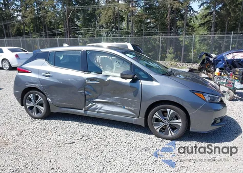 2019 Nissan Leaf Sl Plus из США, поврежденный, VIN 1N4BZ1CP5KC320287